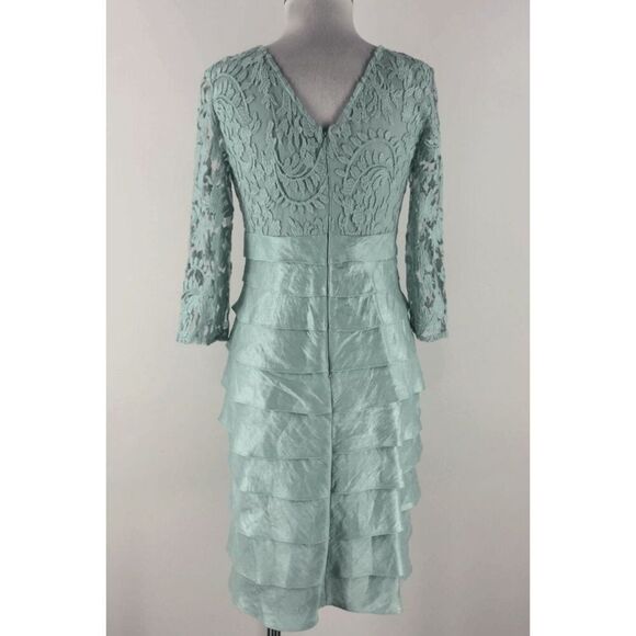 Adrianna Papell NWT size 8 mint formal midi dress - Picture 3 of 16